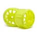 HPI 1.2" Micro RS4 Micro Rally Yellow Rims 4Pcs
