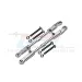 GPM Silver Aluminium Rear Adjustable Camber Links 2Pcs