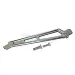 GPM Silver Aluminium Front Chassis Brace