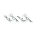 XRAY Body Clips For 6mm Body Posts 4Pcs