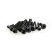 Axial 3x30mm Coarse Thread Countersunk Head Screws 10Pcs