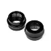 HPI Vorza Black Aluminium Shock Bottom Caps 2Pcs