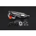 Rovan Chrome Silenced Exhaust w/ Red Metal Mounted Clamp