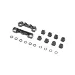 Losi Black Aluminium Adjustable Pivot Set