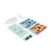 Losi 1/16 Mini B Unpainted Body Shell & Wing - Clear