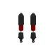 ARRMA Red Aluminium 132mm Shocks 2Pcs w/ 14mm Bore