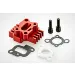 Rovan Red Aluminium Air Intake Isolator/Manifold w/ Heat Sink Set