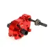 Rovan Red Aluminium Three Stage Complete Gearbox