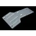 Rovan Silver Aluminium 7mm Front Skid Plate
