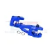 GPM Blue Aluminium Steering Bellcrank/Drag Link Assembly