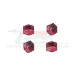 GPM Red Aluminium 12mm Wheel Hexes 4Pcs