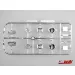 Killerbody 1/10 Chromed Parts Set