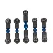 Factory Team Aluminium Adjustable Turnbuckle Set - Blue