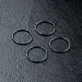 MST 12x1mm Rubber O-Ring 4Pcs