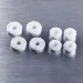 MST White Shock Pistons & Spacers 8Pcs