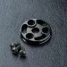 MST Black Aluminium Spur Gear Cover
