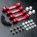 MST Red Aluminium Suspension Arm Mount Set
