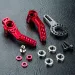 MST Red Aluminium & Carbon Fibre Steering Assembly Set