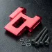 MST Red Aluminium Rear Upper Deck Connector