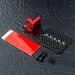 MST Red Aluminium & Carbon Fibre ESC Rear Mount
