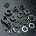 MST Black Aluminium Adjustable Servo Saver Kit