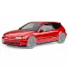 MST 1/10 Honda Civic EG6 Unpainted Body Shell - Clear