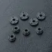 MST Black Shock Pistons & Spacers 8Pcs