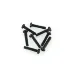 HSP 2.6x12mm Coarse Thread Binder Head Screws 8Pcs