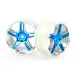 HSP 1.9" Blue Chrome On Road Rims 2Pcs