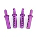 HSP Purple Aluminium Body Posts 4Pcs