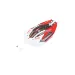 ARRMA 1/18 Typhon Grom Painted Body Shell - Red/White