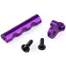 HSP Purple Aluminium Antenna Mount w/ Support Post