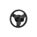 GPM Medium Carbon Steel 50T 32dp/0.8Mod Spur Gear w/ Black Aluminium Slipper Eliminator