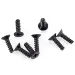 HSP 3x10mm Coarse Thread Countersunk Head Screws 8Pcs