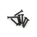 HSP 3x16mm Coarse Thread Countersunk Head Screws 8Pcs