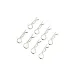 HSP 1mm Silver Body Pins 8Pcs