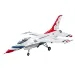 FMS 712mm F-16 Fighting Falcon 64mm EDF PNP RC Jet Plane - Blue Thunder