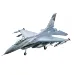 FMS 740mm F-16 Fighting Falcon 64mm EDF PNP RC Jet Plane - Battlefield Grey