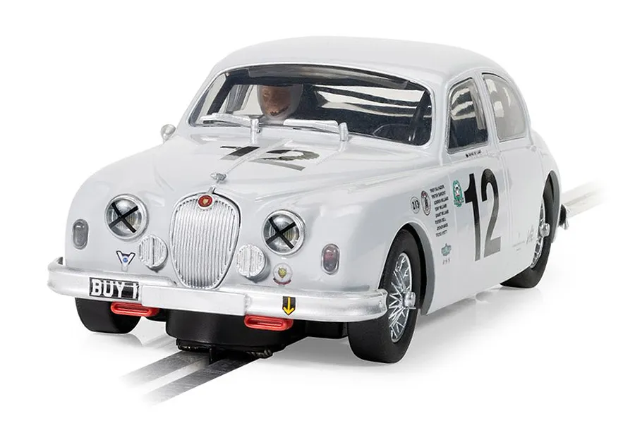 Scalextric Jaguar Lister slot car Avec Lumières 1:32 E1 C56