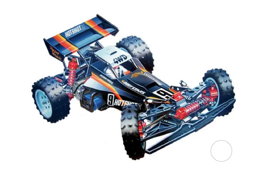 Tamiya 1/10 Hotshot II 4WD Electric RC Buggy Kit w/o ESC | 58737