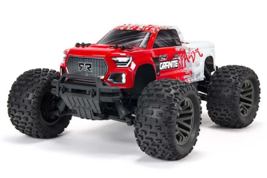 ARRMA 1 10 GRANITE 4x4 BLX 3S V3 Brushless RC Monster Truck Red ARA4302V3BT2