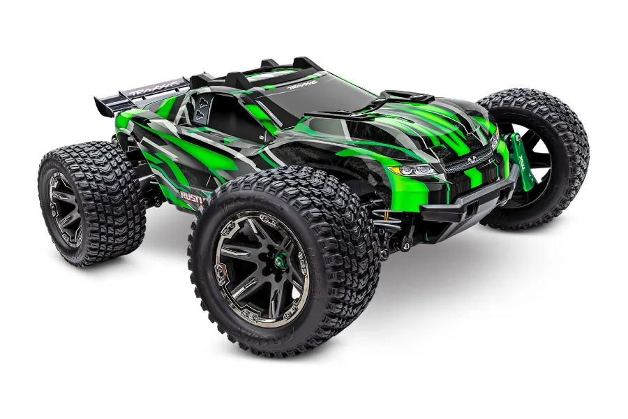 Traxxas Rustler 4x4 VXL Ultimate RC Stadium Truck Electric Brushless 4WD 1 10 Scale RTR 67097 4