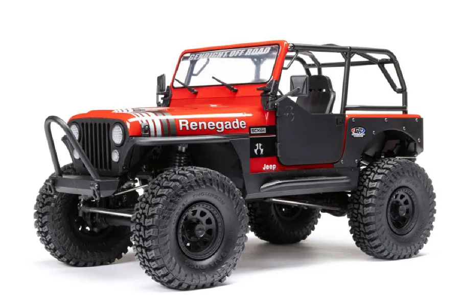 Axial SCX10 III CJ 7 Jeep RC Rock Crawler Electric 4WD 1 10 Scale RTR Red AXI03008T1