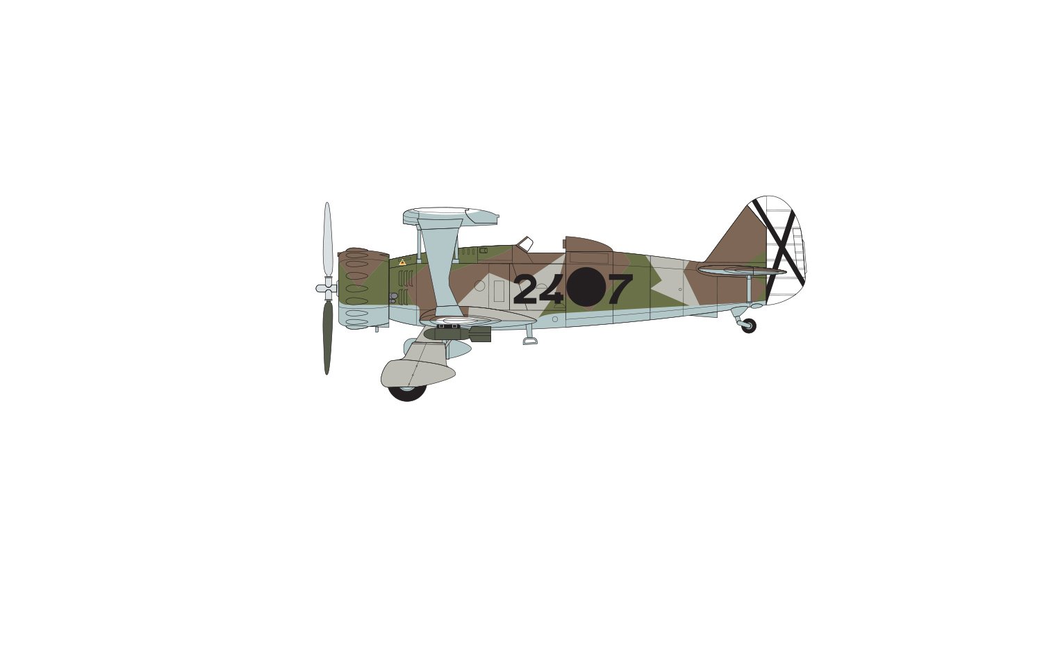 A02051V Henschel Hs123A-1 Condor Legion, Spain 1939.