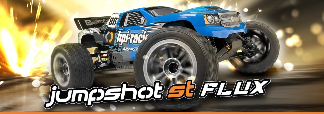 HPI 1/10 Jumpshot ST Flux RTR RC Stadium Truck