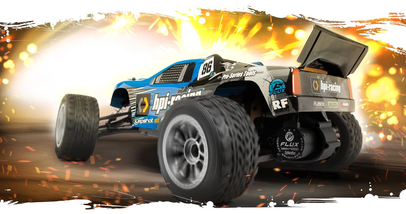 HPI 1/10 Jumpshot ST Flux RTR RC Stadium Truck