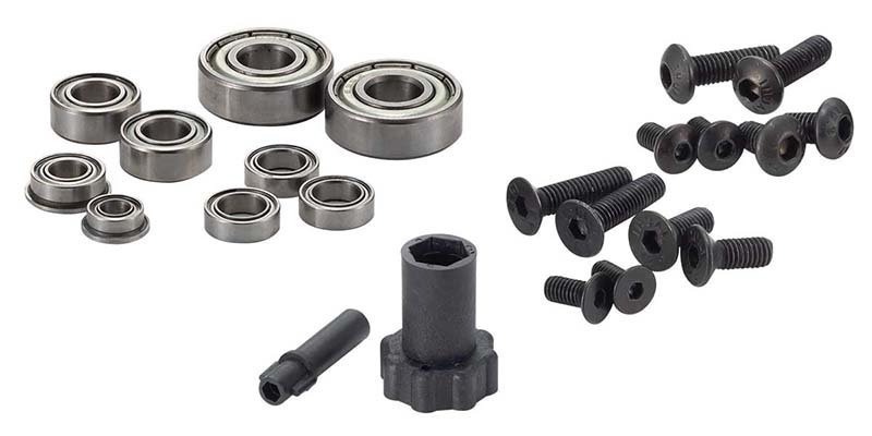 Kyosho Fantom Full Metal Bearings & Diff Adjustment