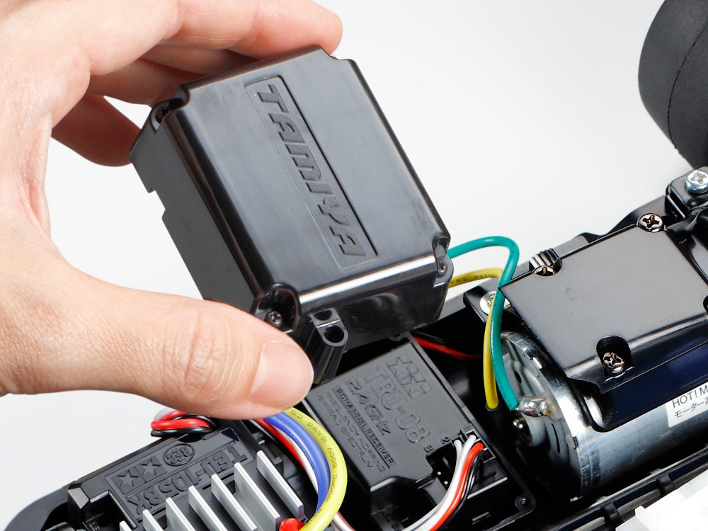 A case is included to keep the all-important receiver protected from dust and dirt.
