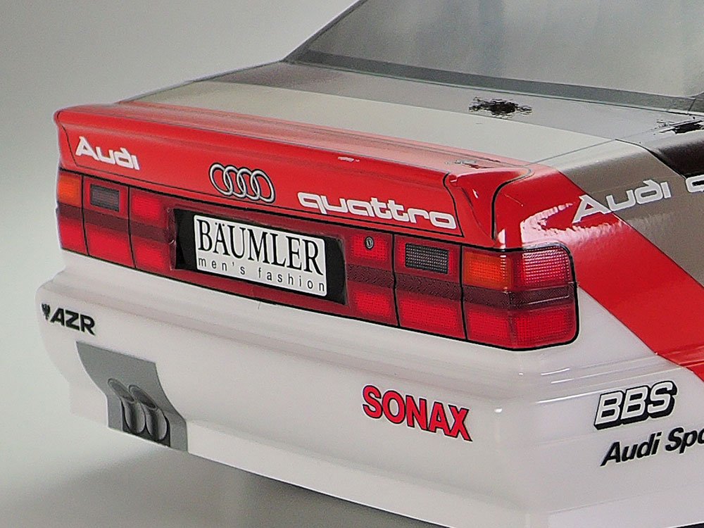 Depictions of taillights with polycarbonate light cases.