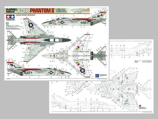 McDonnell Douglas F-4B Phantom II Fighter Jet